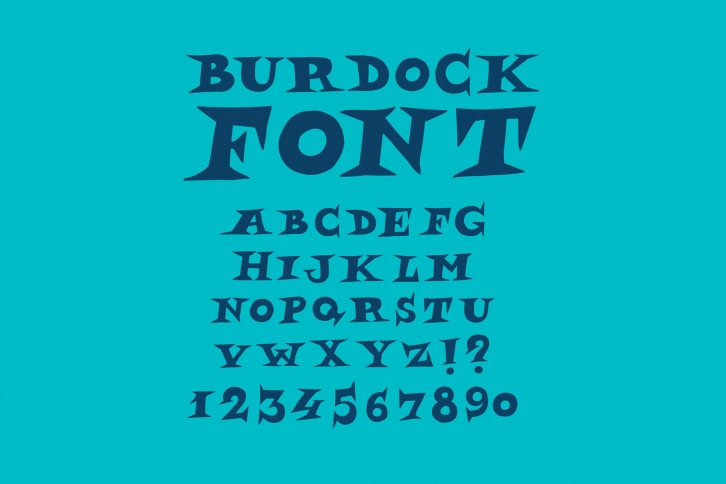 Alphabet of English Font Download