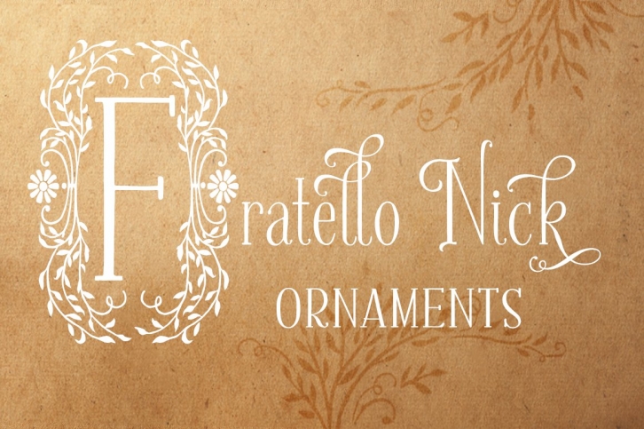 Fratello Nick Ornaments Font Download