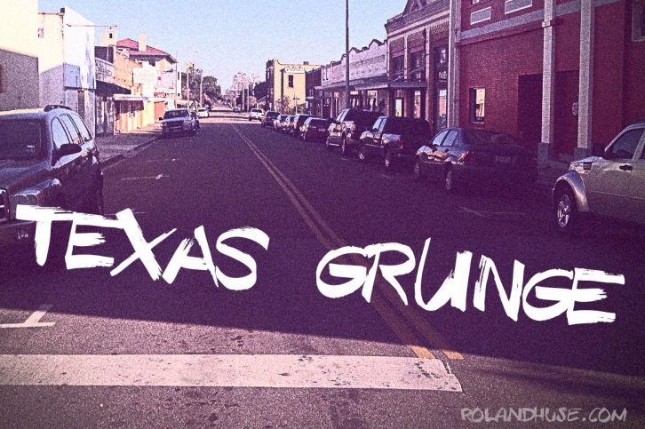 Texas Grunge Font Download