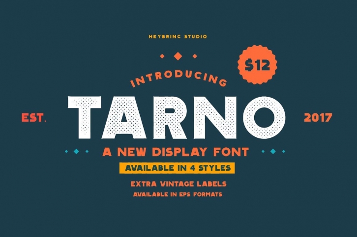 Tarno Display Font Download