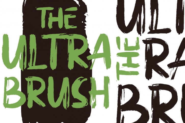 Ultra Brush Font Download