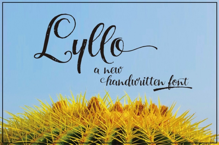 Lyllo Font Download