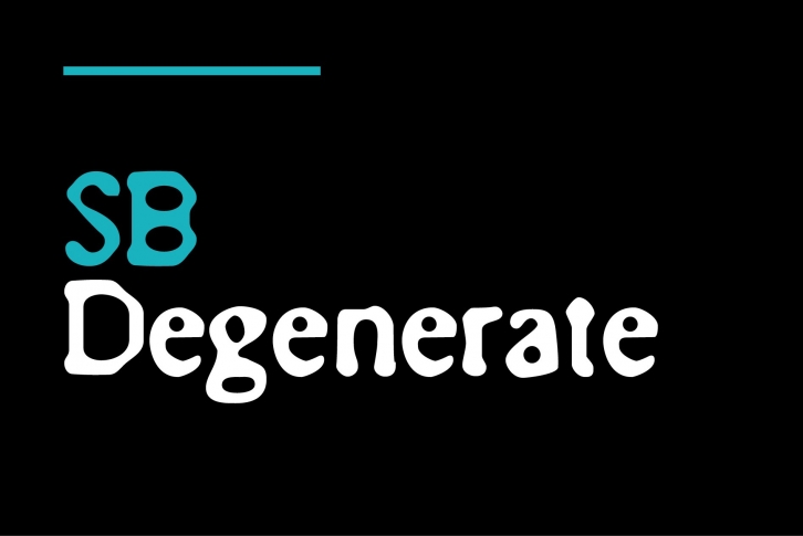 SB Degenerate Font Download