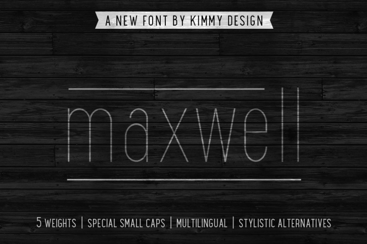 Maxwell Sans ALL Font Download