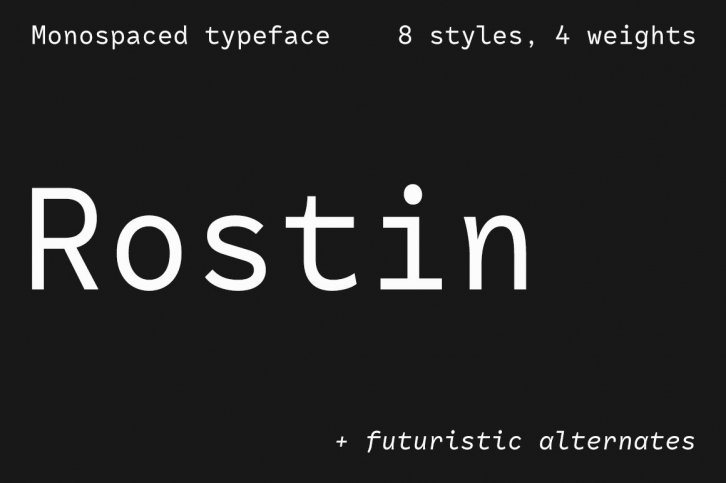 Rostin – Full pack Font Download