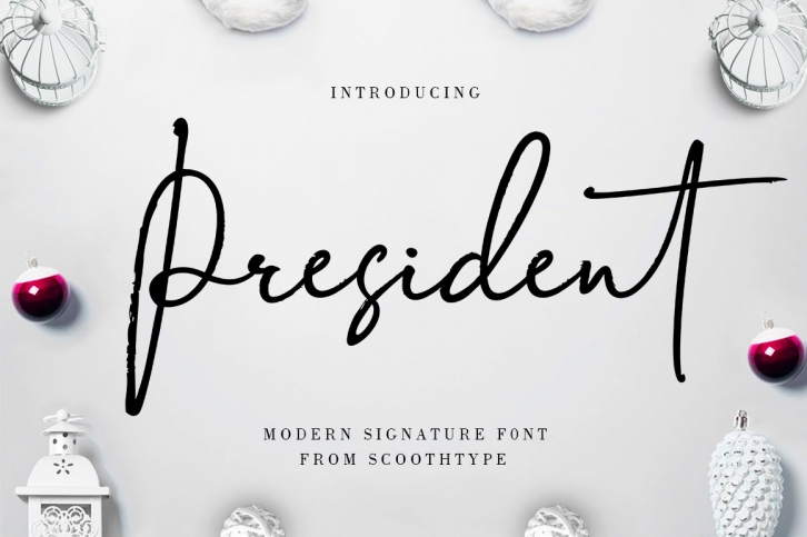 President Font Download