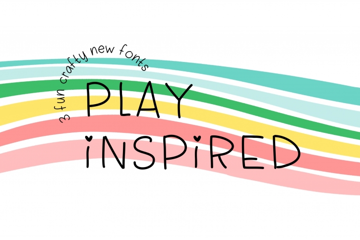 Play Inspired  Backgrounds Font Download