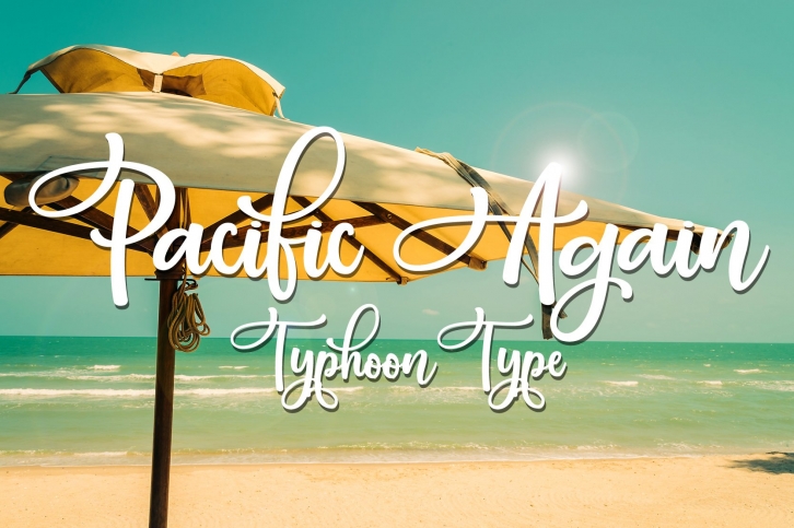 Pacific Again font Font Download