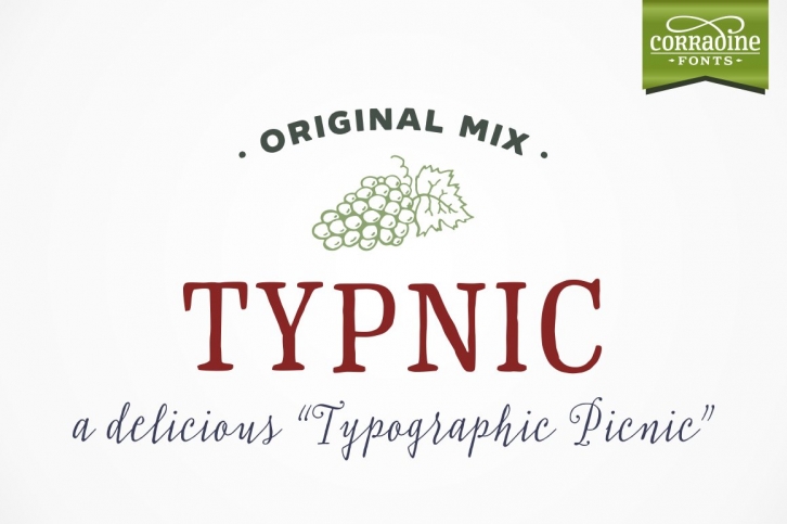 Typnic "Typographic Picnic" Font Download