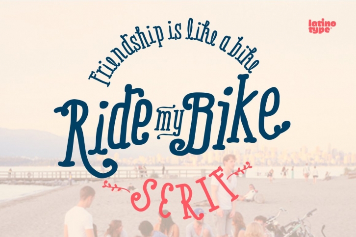 Ride My Bike Serif Pro Font Download