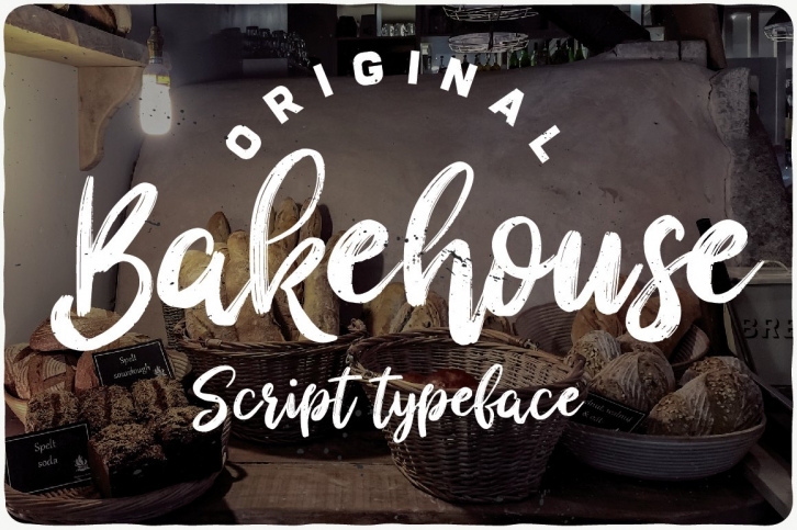 Bakehouse typeface Font Download