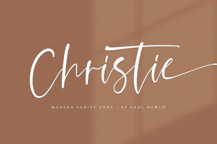 Christie // Modern Font Download