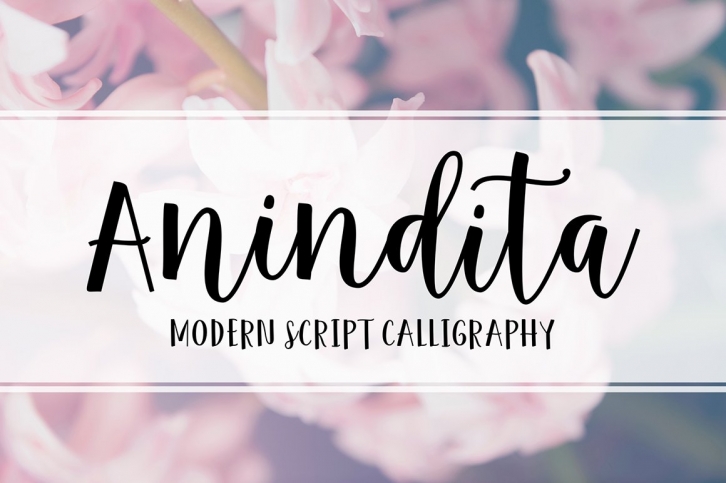 Anindita Script Font Download