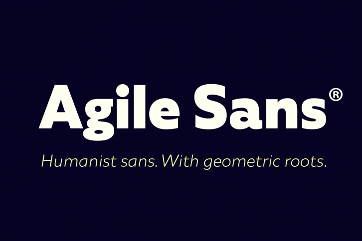 Agile Sans Font Download