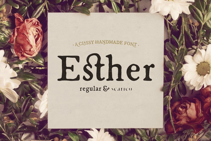 Esther Handmade Font Download