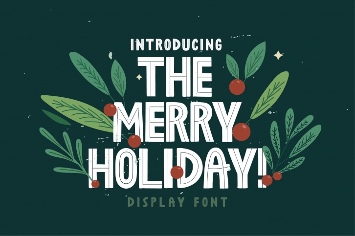 The Merry Holiday Font Download