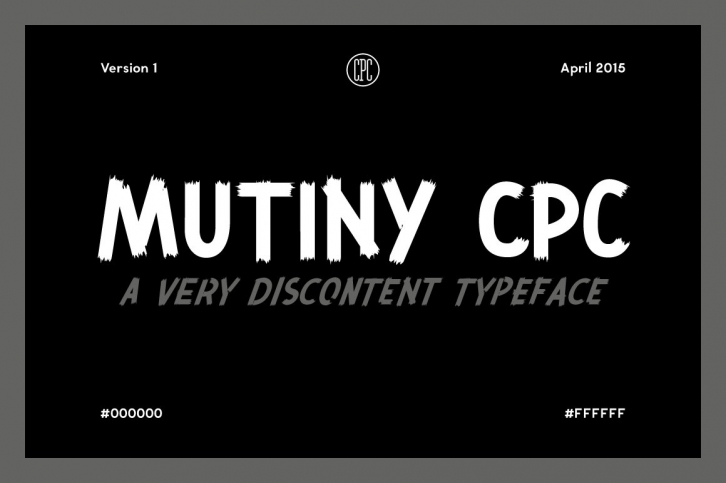 Mutiny CPC Font Download