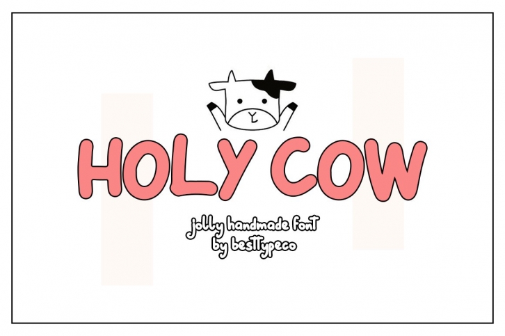 Holy Cow Font Download