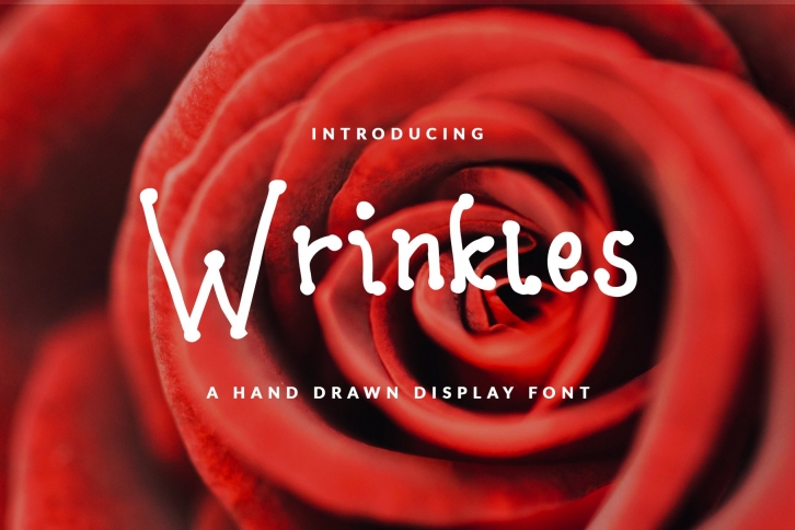 WRINKLE FONT FEMININE CHICK  FUN Font Download