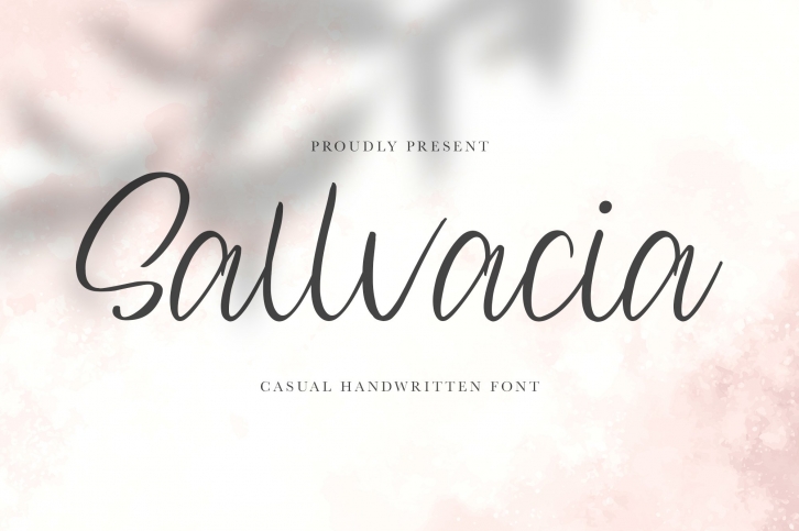Sallvacia Script Font Download