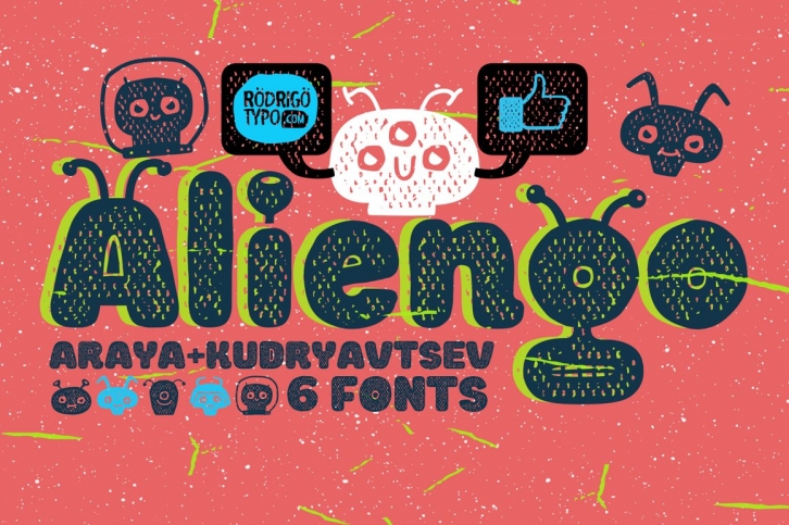 Aliengo (All pack) Font Download