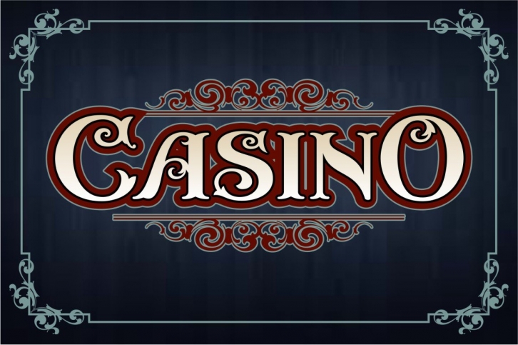 Casino Font Download