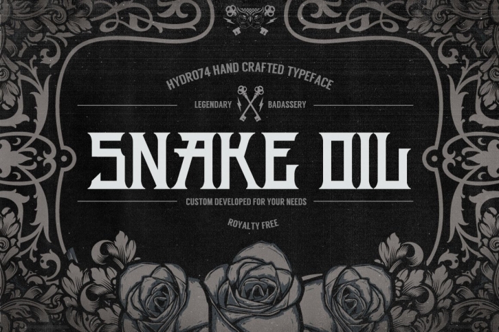 Snake Oil Font Download
