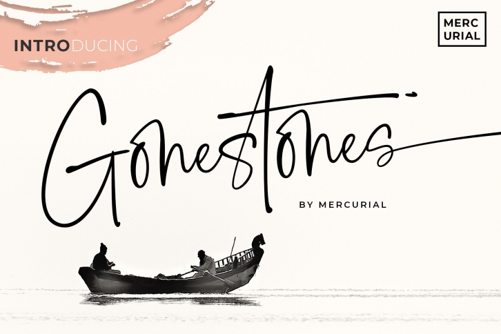 Gonestones Signature Font Download