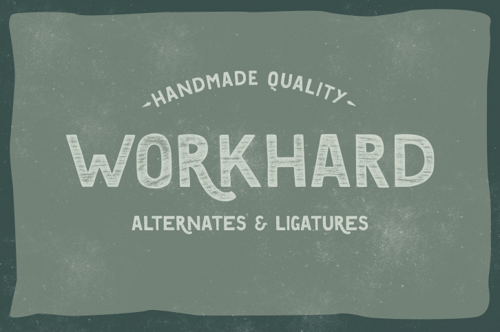 WORKHARD Typeface Font Download