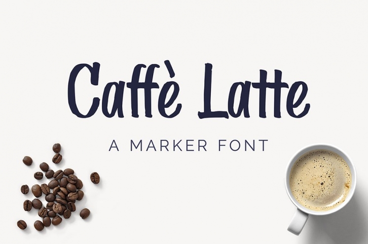Caffè Latte Font Download