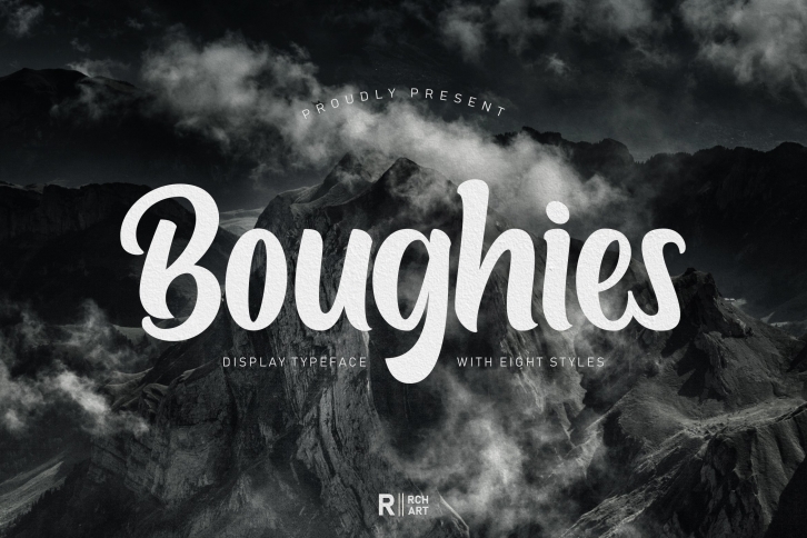 Boughies Typeface Font Download