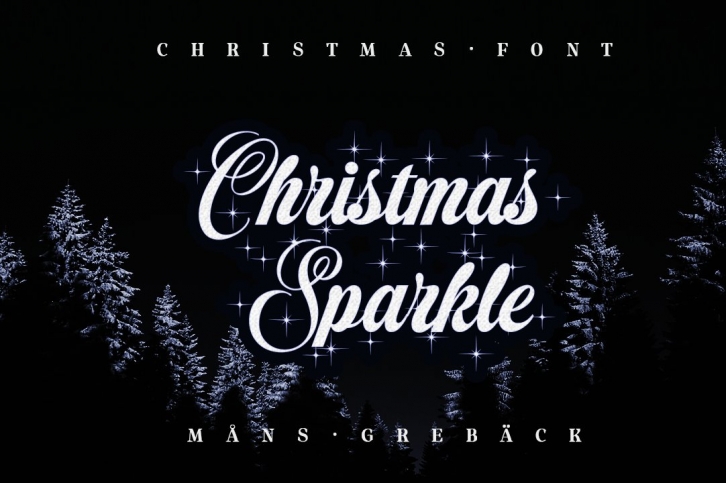 Christmas Sparkle Font Download