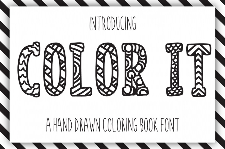 Color It Font Download