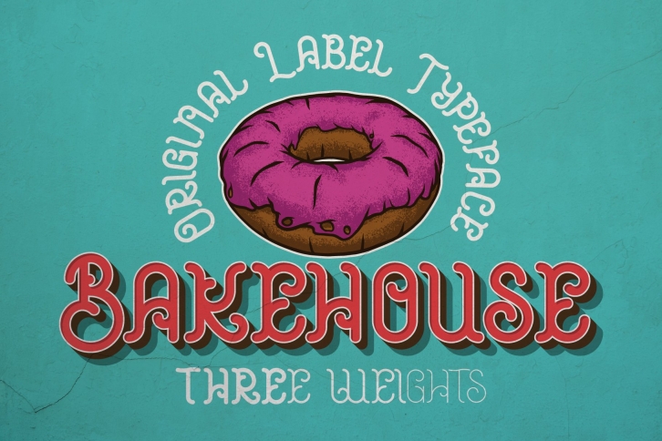 Bakehouse Label Font Download