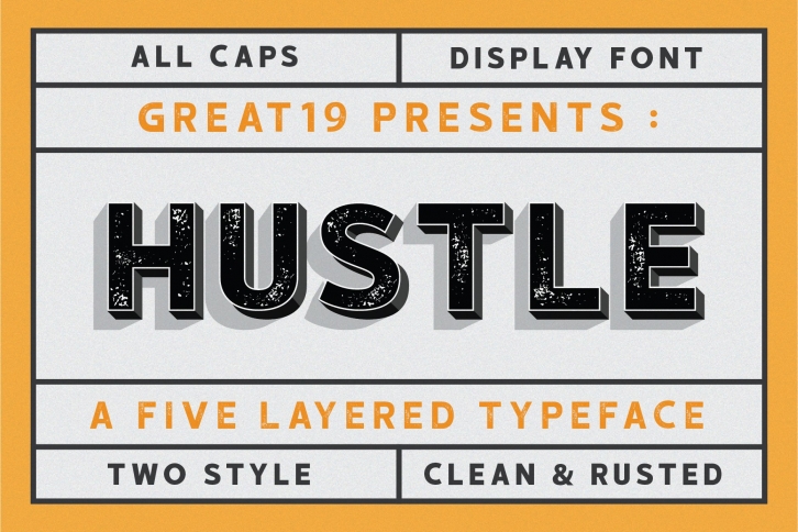 HUSTLE Font Download