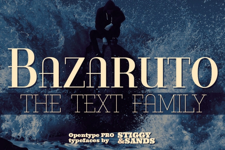 Bazaruto Text Family Font Download
