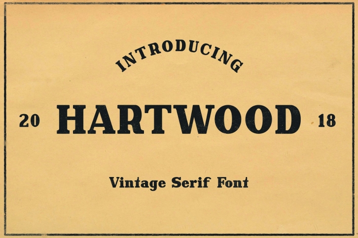 Hartwood Font Download