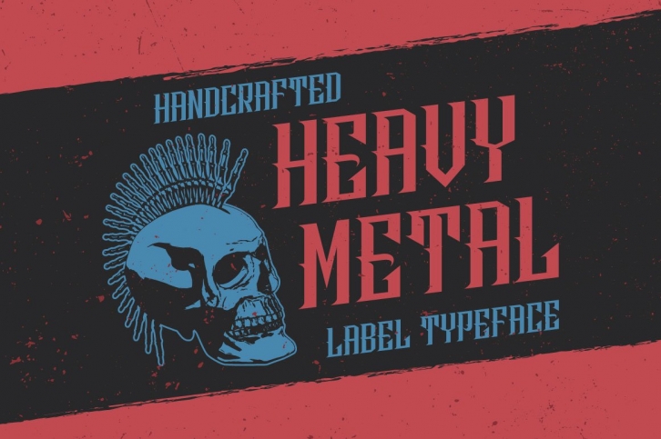 HeavyMetal Typeface Font Download
