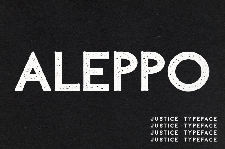 Aleppo – 100% to Refugee Aid Font Download