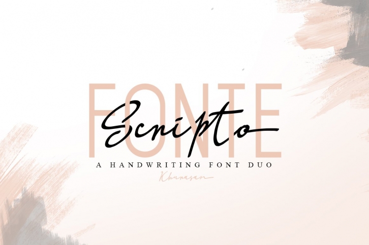 Scriptoe Duo Font Download