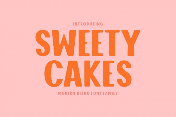 Sweety Cakes Family Font Download