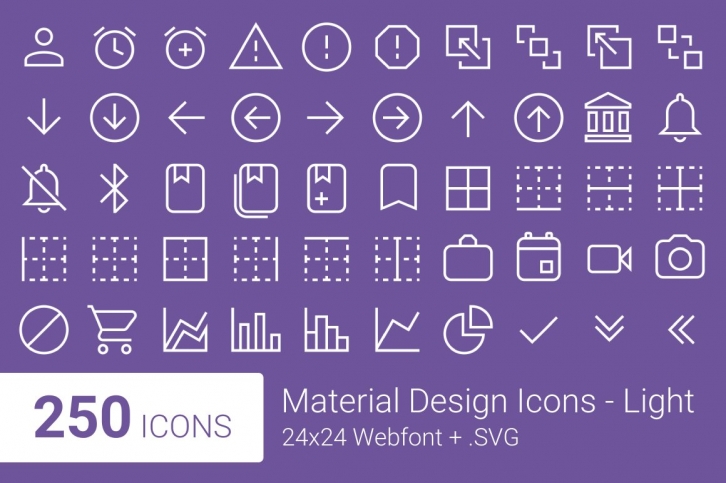 Material Design Icons Font Download