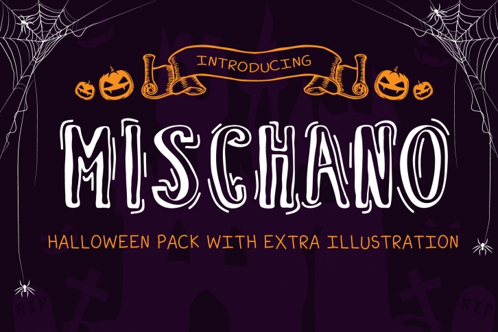 Mischano Typeface With Extras Font Download