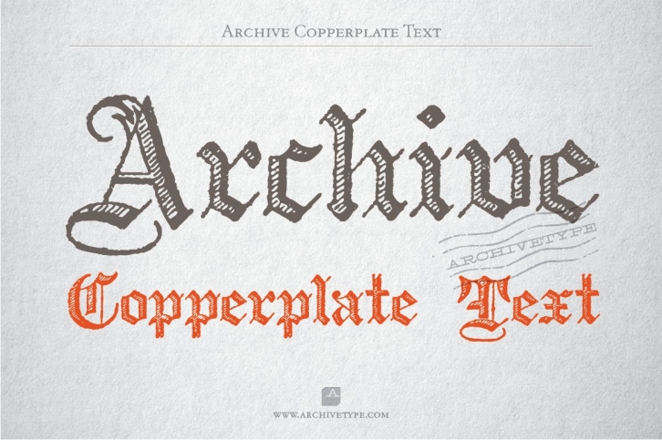 Archive Copperplate Text Font Download