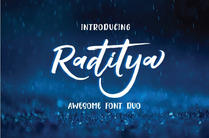 Raditya Duo Font Download