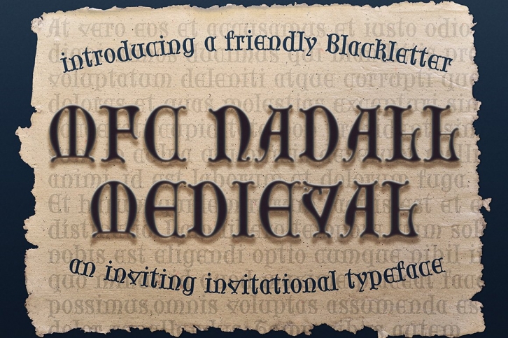 MFC Nadall Medieval Font Download