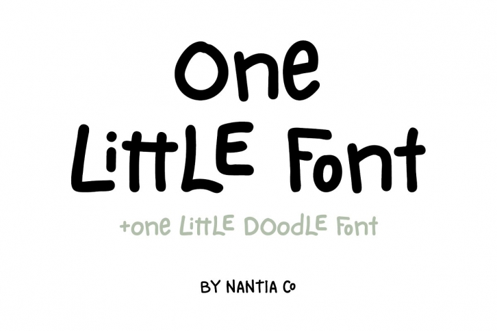 One Little Greek / Latin Font Download