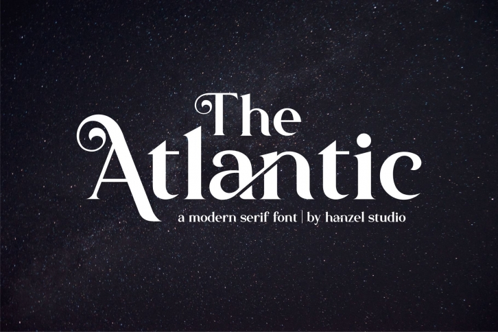 The Atlantic//Modern Serif Font Download