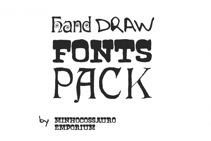 Hand Drawn Pack Font Download