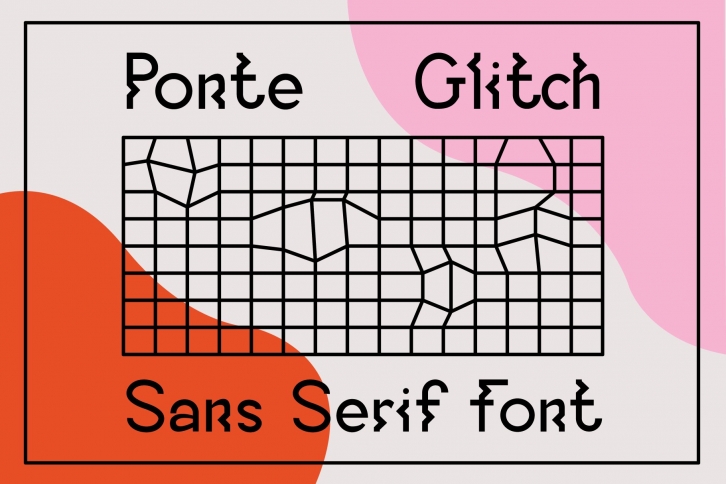 Ponte Glitch Font Download